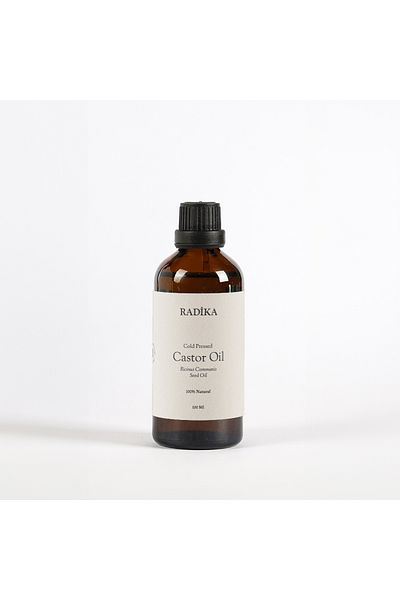 Radika Aromatherapy Rizinusöl, Ätherisches Öl, 100% Rein, Bio, Natürlich, 100 ml