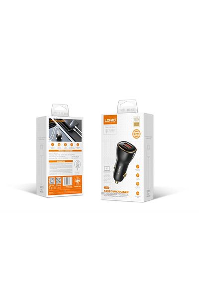 LDNIO شاحن سيارة 60 واط C103