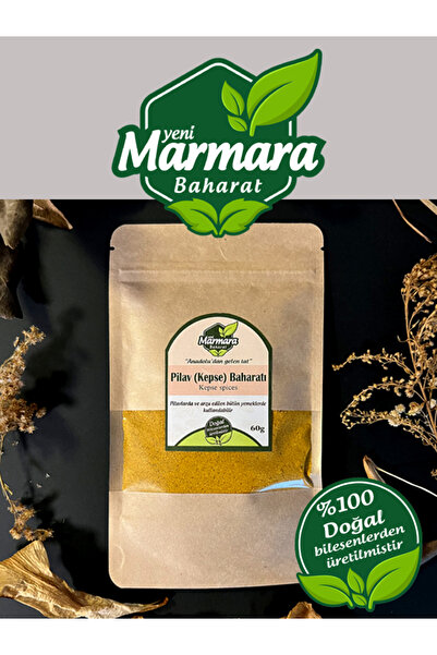 MARMARA BAHARAT Kepse (Pilav) Baharatı 60 Gr Kilitlenir Ambalaj