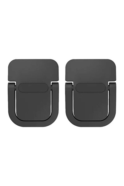 Polham Metal 2 Adet 5mm 3m Yapışkanlı Katlanabilir Ultra Mini Laptop Standı,p...