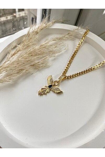 Trinidad Çelik Anka Kuşu Tasarım Kolye