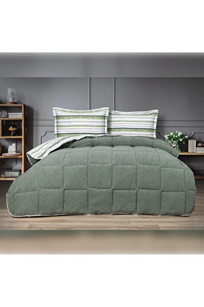 OSO Blanco Sherpa Tek Kişilik Comforter Uyku Seti