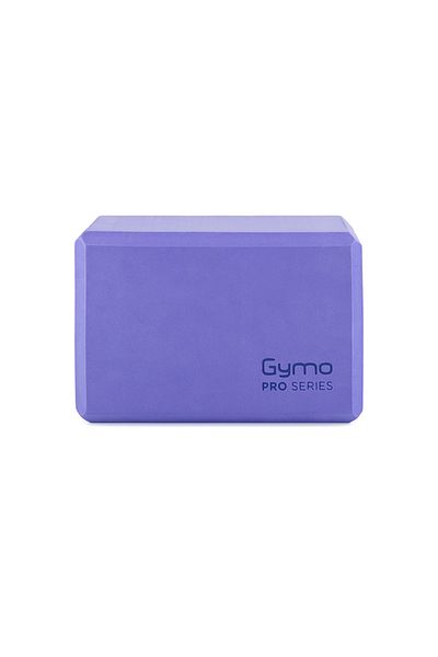 Gymo Pro Series Large Size Yoga Block Purple