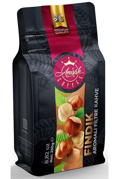 Anisah Coffee Hazelnut Flavored Filter Coffee 250 Grams