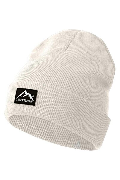 Lord Mountain Unisex Winter Beanie Hat Plain Logo Soft Men's -Women's Beanie
