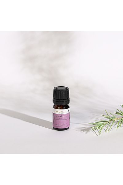 Radika Aromatherapy Lavendelöl, ätherisches Öl, 100% Rein, BIO, natürlich, 10 ml