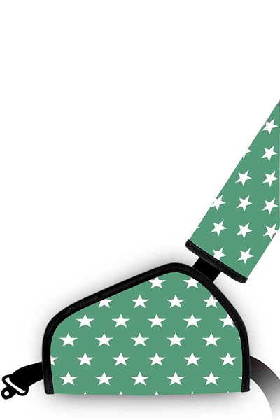 RevuBaby Green Child Reducing Set - Car Seat Belt and Pillow Reducer