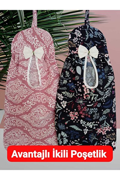 ayşe bülbül kartekstil Poşetlik🛍️ Düzenleyici🪴 Avantajli Ikili Set🎀