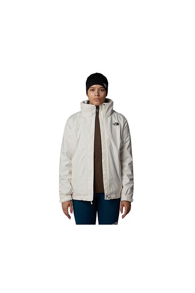 THE NORTH FACE W Evolve Ii White Triclimate Women's Outdoor Coat - Double Sided