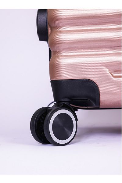 Mnuk Destiny Carry-on Luggage | Hardside Trolley | 20 Gold