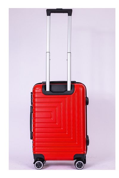 Mnuk Pilgrimage Carry-on Luggage | Hardside Trolley | 20 Red