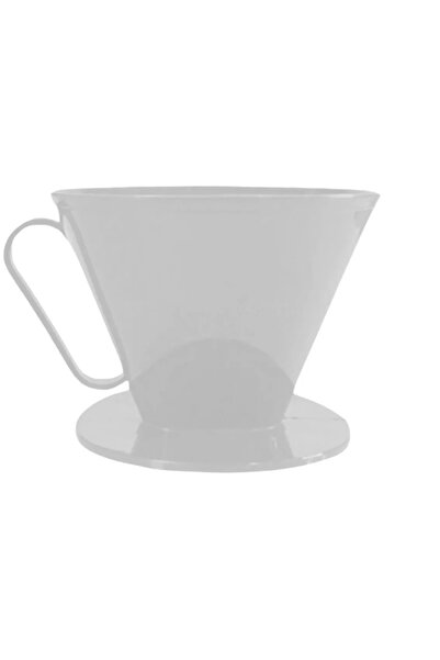 HerEveOyuncak V60 Dripper Filtree Kahve Demleme Aparatı - Beyaz (3D)