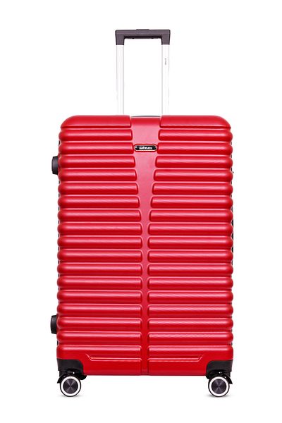 Mnuk Destiny Set of 2 Luggage | Hardside Trolley | 20/28 Red