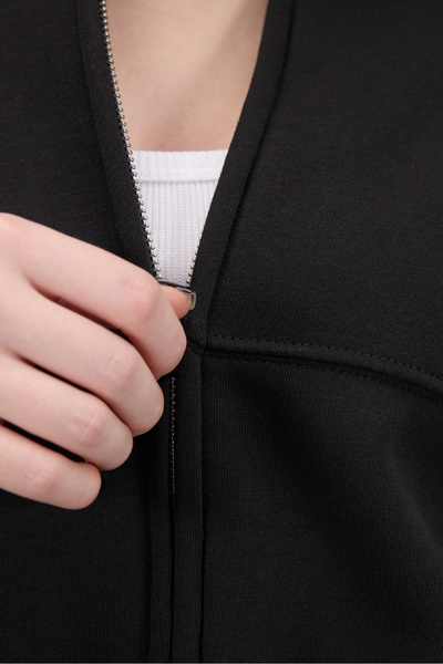 Addax Суитшърт с качулка и цип H11021-j7