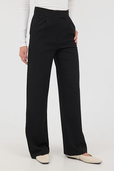 Addax Pn13708-Dk11 Model Wide Leg Velcro Closure Pants