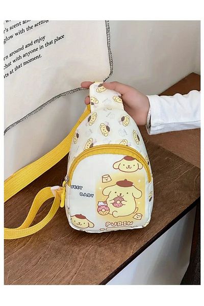 SANRIO Hello Kitty Kuromi My Melody Pompompurin Children's Bag - 18*14*7cm