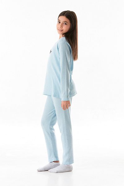 Fulla Moda Set de pijamale pentru fete cu imprimeu Love