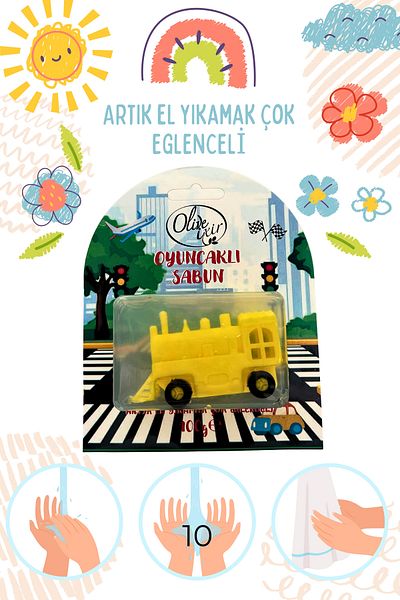 olive ixir Soap with Toys