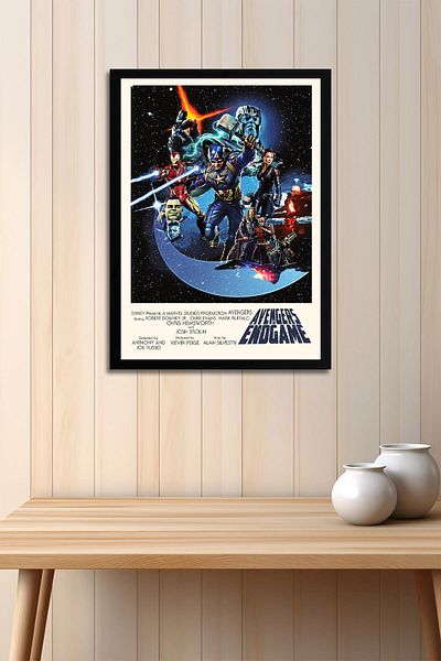 Saturn Pictură înrămate Avengers - Pictură poster Marvel Avengers