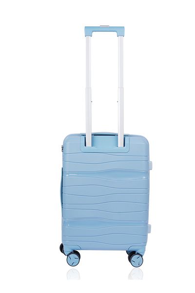 Mnuk Viajero Carry-On Luggage | Hardside Trolley | 20 Blue