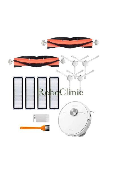 Roboclinic Set de perii și filtre Hepa compatibile Dreame Bot L10 L10S Ultra - 12 bucăți