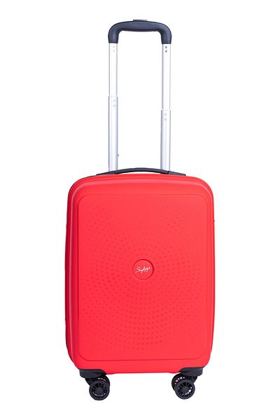 Skybags ZAP Carry-on Luggage Trolley | Hardcase Polypropylene | 20 | Red