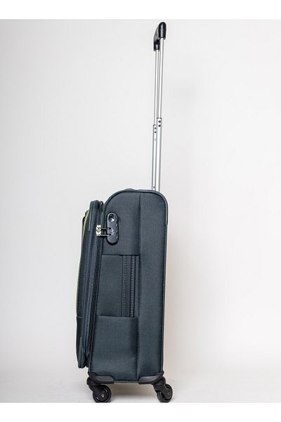 Skybags Spotlight Carry-On Luggage, Polyester Soft Sided, 20", Grey