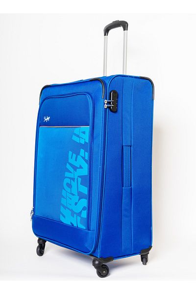 Skybags Rhumba Set Of 2 Luggage, Polyester Soft Sided, 20/28, Blue
