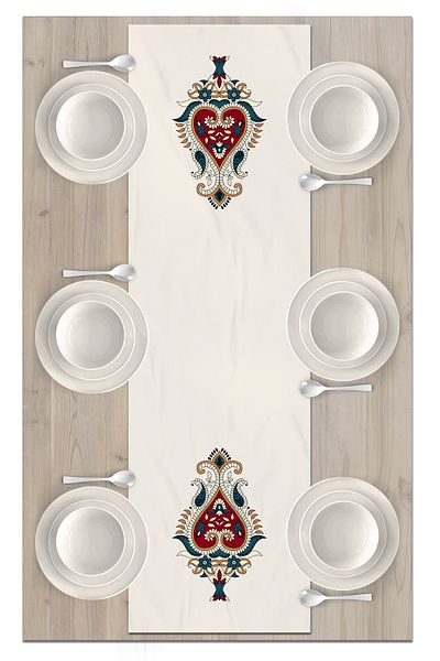 Bertille Home Ramadan Series 140x40 Cm Digital Printed Runner (Ramadan)