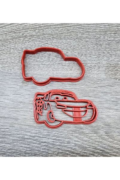 Cypnova قالب كوكيز ماكوين لايتنينج - قطعتين باللون الأسود