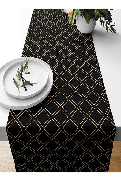 Bertille Home Ramadan Series 140x40 Cm Digital Printed Runner (Ramadan)