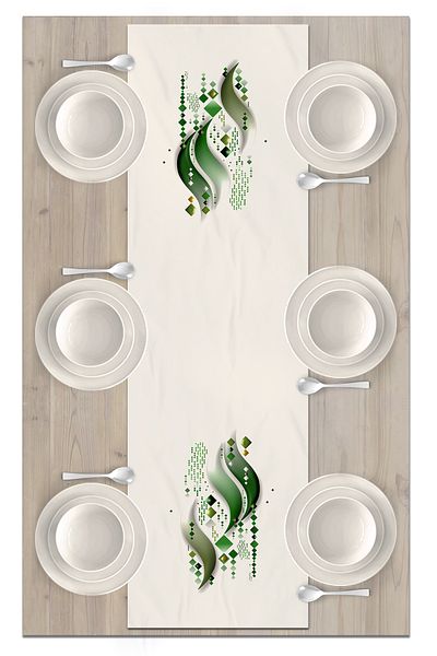Bertille Home Ramadan Series 140x40 Cm Digital Printed Runner (Ramadan)