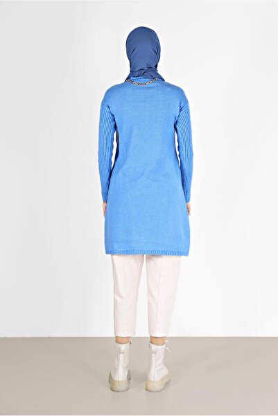 Alvina POCKET DETAIL SLIT TRICOT TUNIC 42058