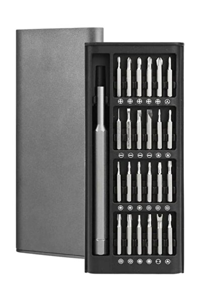 VANCKEY 24 Parça Saatçi PC Gözlük Mıknatıslı Tornavida Seti Özel Kutulu