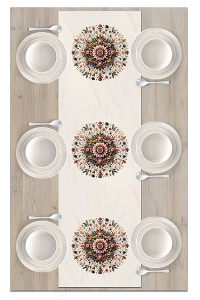 Bertille Home Ramadan Series 140x40 Cm Digital Printed Runner (Ramadan)