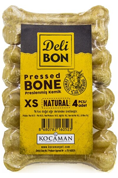 Genel Markalar Delibon Deri Pres Kemik 7cm Xs Boy 1li Vakum Beyaz 7cmx1ad.