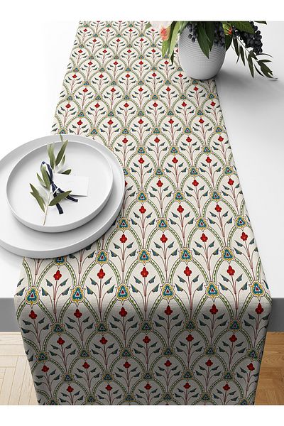 Bertille Home Ramadan Series 140x40 Cm Digital Printed Runner (Ramadan)