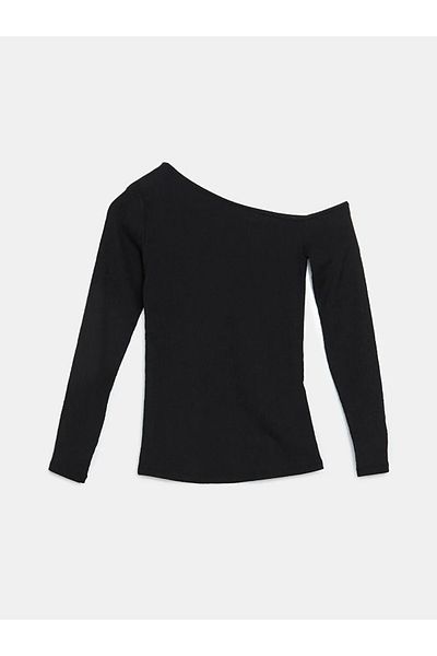LC Waikiki Γυναικείο κορμάκι LCWAIKIKI Classic Boat Neck