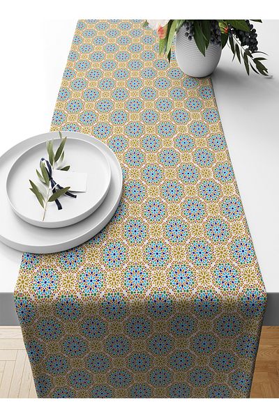 Bertille Home Σειρά Ramadan 140x40 cm Digital Printed Runner (από τη Ραμαζάνι)