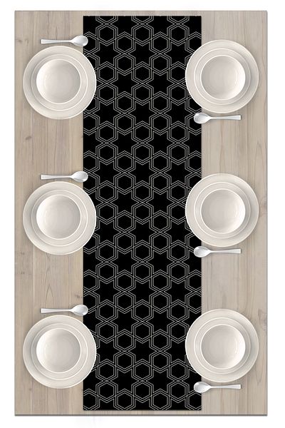 Bertille Home Ramadan Series 140x40 Cm Digital Printed Runner (Ramadan)