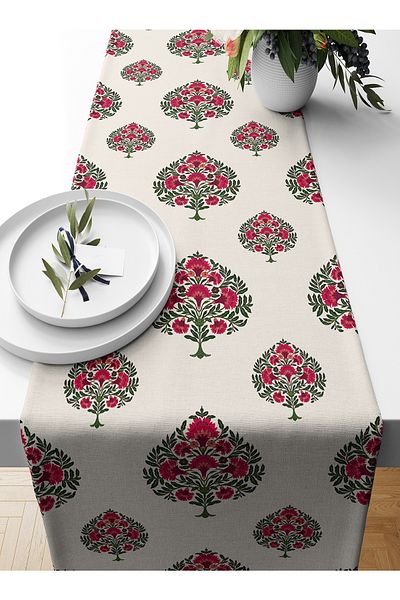 Bertille Home Ramadan Series 140x40 Cm Digital Printed Runner (Ramadan)
