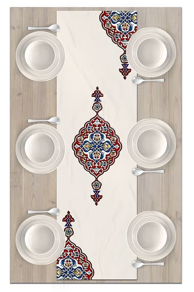 Bertille Home Ramadan Series 140x40 Cm Digital Printed Runner (Ramadan)