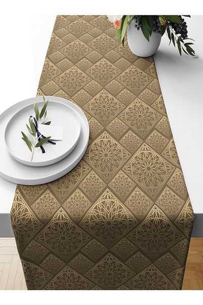 Bertille Home Σειρά Ramadan 140x40 cm Digital Printed Runner (από τη Ραμαζάνι)