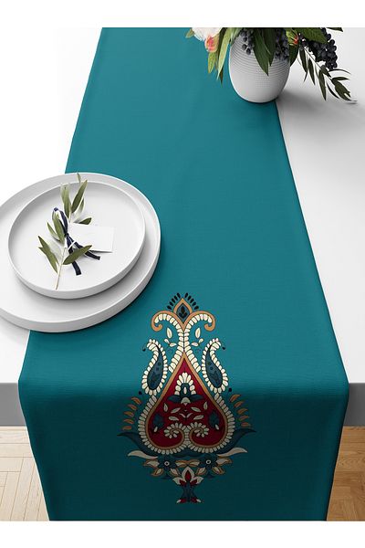 Bertille Home Ramadan Series 140x40 Cm Digital Printed Runner (Ramadan)
