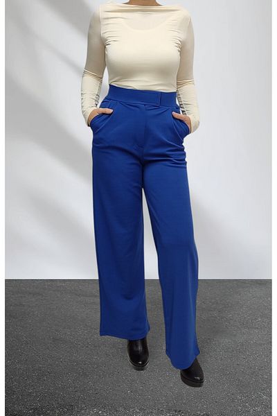 ModaDeniz Women's Lycra Velcro Closure Palazzo Pants