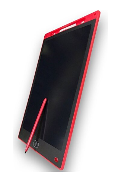 Blic 12'' Red Large Size Digital Children's Writing Board Graphics Drawing Tablet