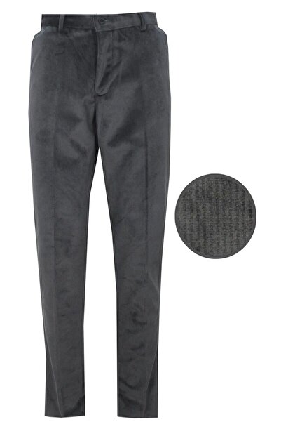 Rewoly Men's Classic Fleece Velvet Trousers