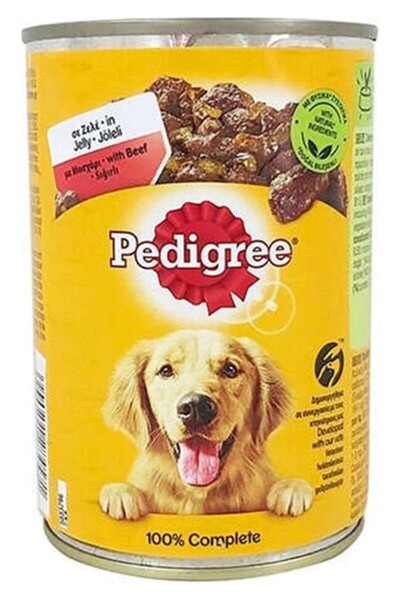 Pedigree Biftekli Jöleli Konserve Köpek Maması 400 Gr TY103508