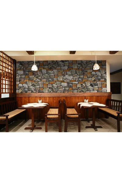 Dost TAŞ GÖRÜNÜMLÜ STRAFOR DUVAR PANELİ 50X120 6M2:10 AD ÖZEL FİYAT 650-204