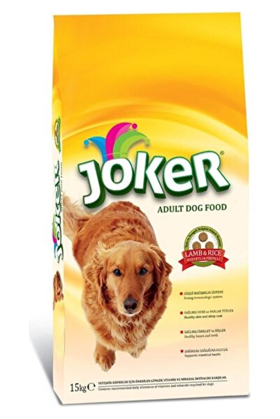 Orqinel Joker Köpek Maması Kuzu Etli 15 Kg